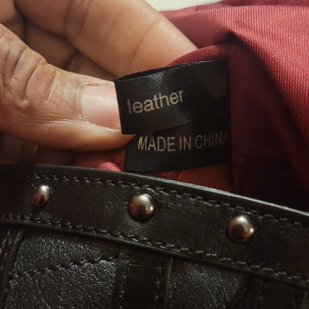 Sharif leather large bag - Picture 4 of 5